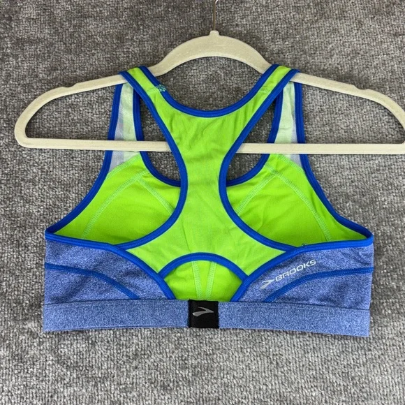 Brooks Moving Comfort Rebound Racer Sports Bra Racerback M Athletic Active - Picture 4 of 6